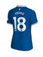 Everton Ashley Young #18 Heimtrikot für Frauen 2023-24 Kurzarm